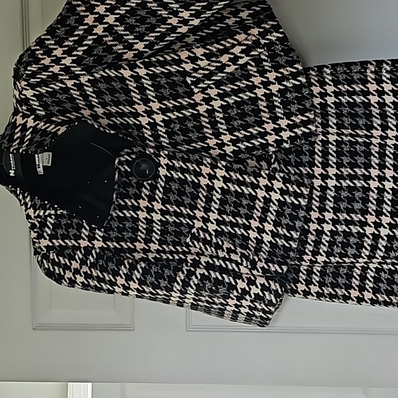 Houndstooth skirt suit 8P - Picture 1 of 7